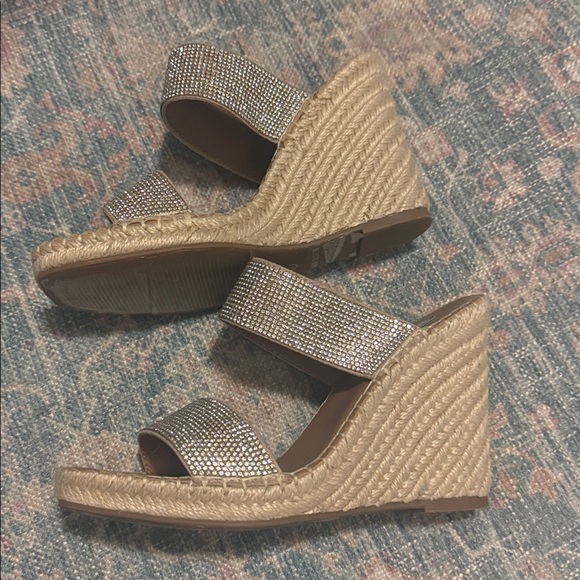 Steve Madden Rhinestone Embellished Sandals - Picture 3 of 4